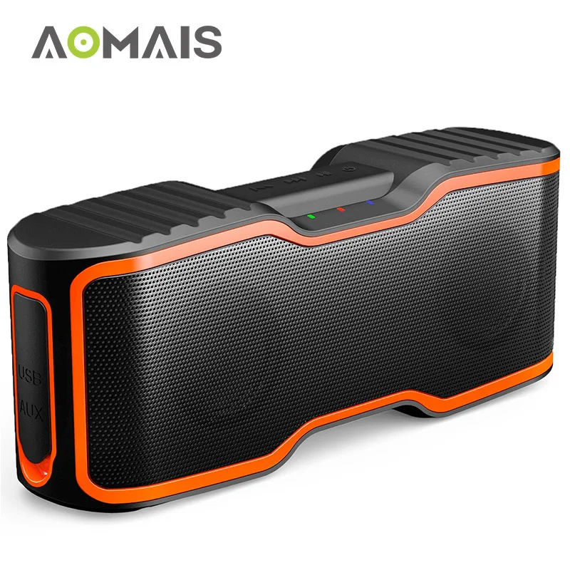 AOMAIS Sport II портативный Bluetooth динамик 20 Вт сабвуфер Колонка стерео Саундбар беспроводной громкоговоритель водонепроницаемый уличный динамик|Портативные колонки| | АлиЭкспресс