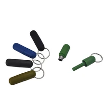 Plasstic perfurador de charuto, com lâmina de borracha revestida, chaveiro, cortador, perfurador, corte de charuto, frete grátis