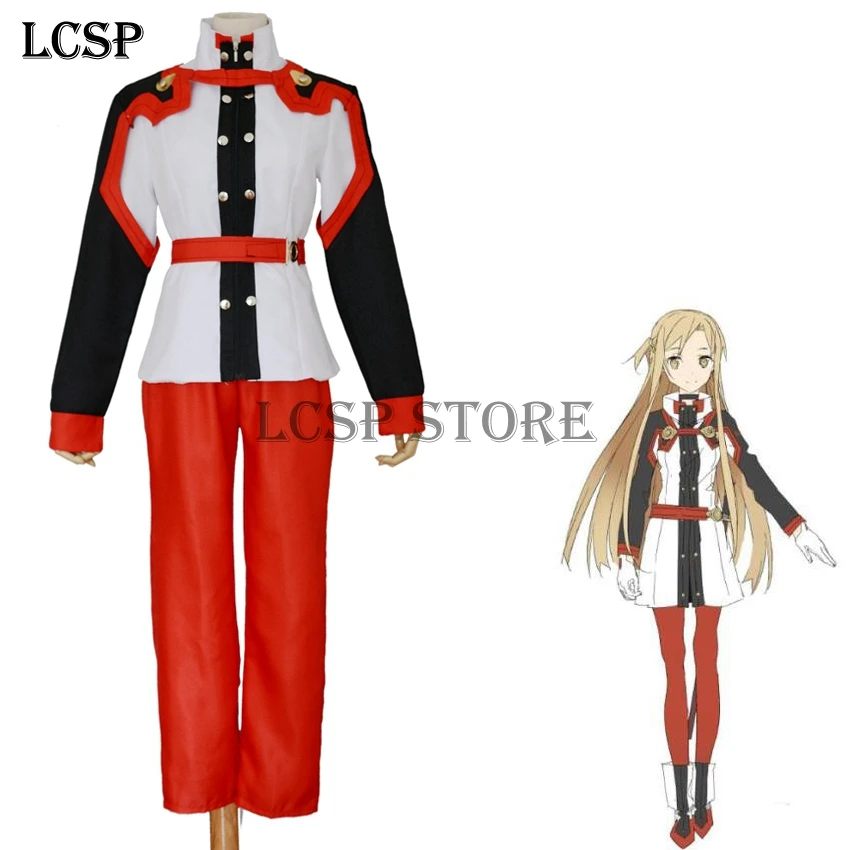 LCSP SAO Sword Art Online униформа Юки Asuna Yuuki костюм для косплея (костюмированных игр) из