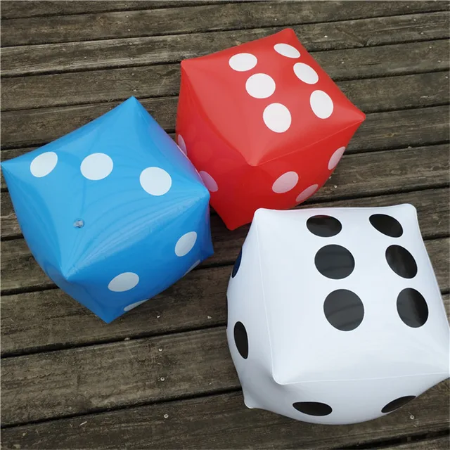 Giant Inflatable Air Number Dice 30 30cm Funny Party Supplies Toys Giant Inflatable Air Number Dice 30 30cm Funny Party Supplies Toys For Children Kids S Outdoor Play Cube Gifts