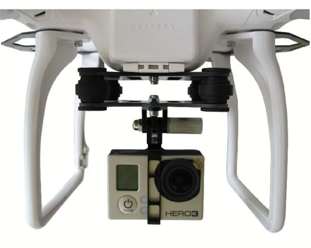 F10043 Carbon Fiber Camera Gimbal Mount FPV Damping PTZ For DJI Phantom Quadcopter Multicopter Gopro Hero 3