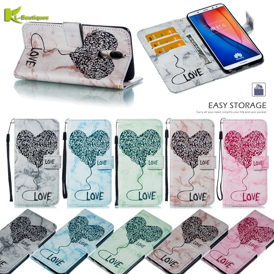 

Mate10 Lite Case on sFor Coque Huawei Mate 10 Lite Cover for Fundas Mate 10 Lite Mate 10 Luxury Wallet Flip Leather Phone Cases