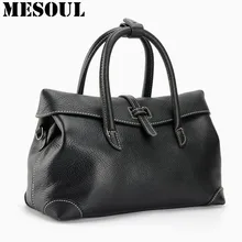 Bolsos de Mujer 100% Cuero Genuino del Bolso de Las Mujeres Crossbody Bolsa de Hombro de Las Señoras de Lujo de Alta Calidad Bolsos de Moda Bolso de Mano