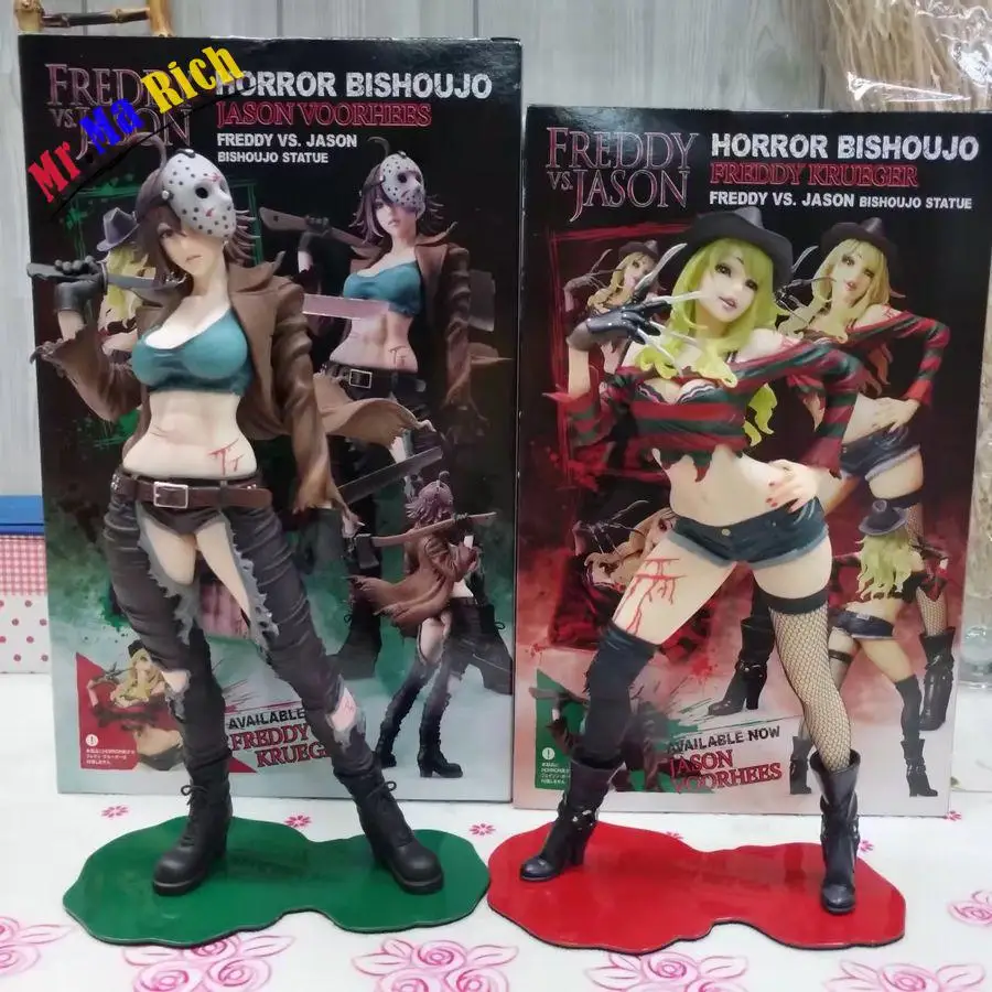 

Freddy Vs. Jason Bishoujo Horror Freddy Jason 2nd Edition 10" Pvc Statue Figure
