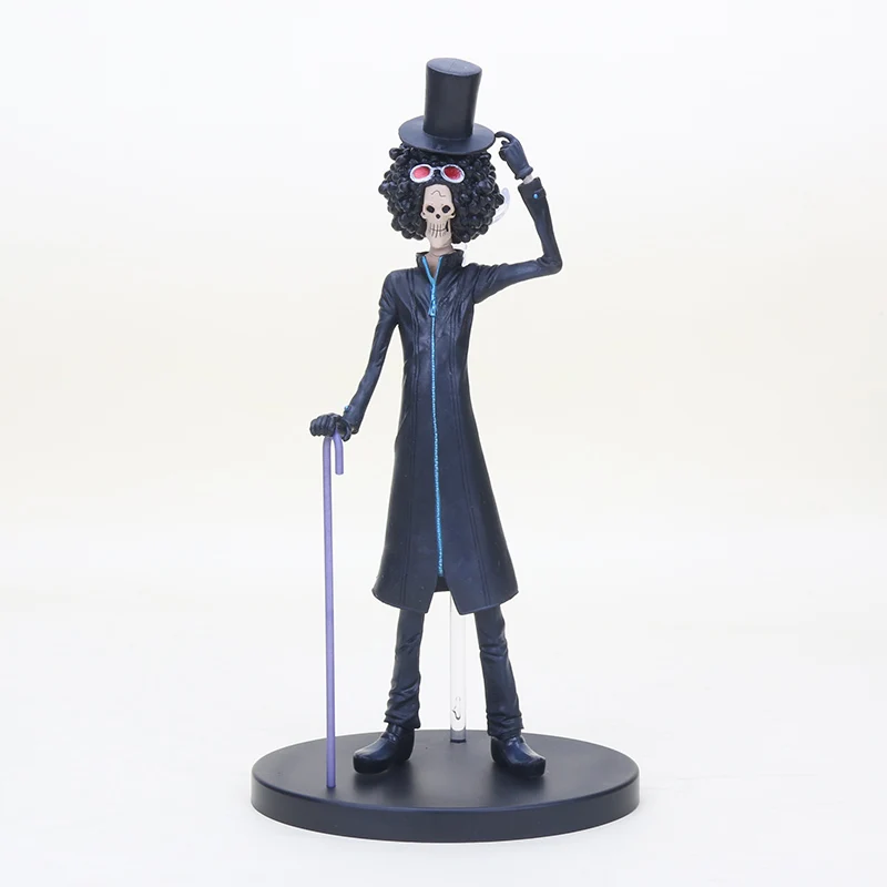 Японское аниме brinquedos figulas one piece фильм Золотая фигурка Брук нами Луффи Чоппер ПВХ экшн Коллекционная Фигурка модель игрушки - Цвет: 6in opp bag