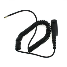DIY микрофонный кабель Замена для Motorola XIR-P8260 XIRP-8268 XIR-P8200 XPR6550 XPR6000 APX-7000 DP3400 двухстороннее радио