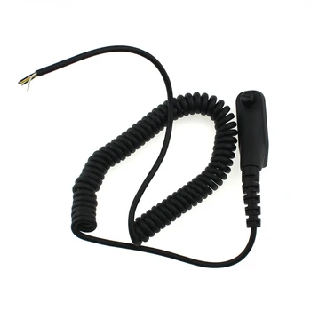 

DIY Microphone Cable Replacement for Motorola XIR-P8260 XIRP-8268 XIR-P8200 XPR6550 XPR6000 APX-7000 DP3400 Two Way Radio