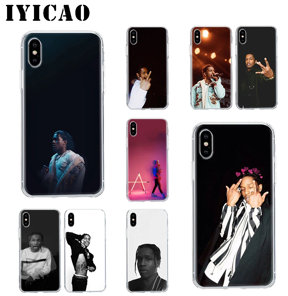 IYICAO ASAP Rocky жесткий чехол оболочка для Iphone 4 4s 5 5S Se 6 7plus 8 8Plus X XS MAX XR 6s Plus 11 pro