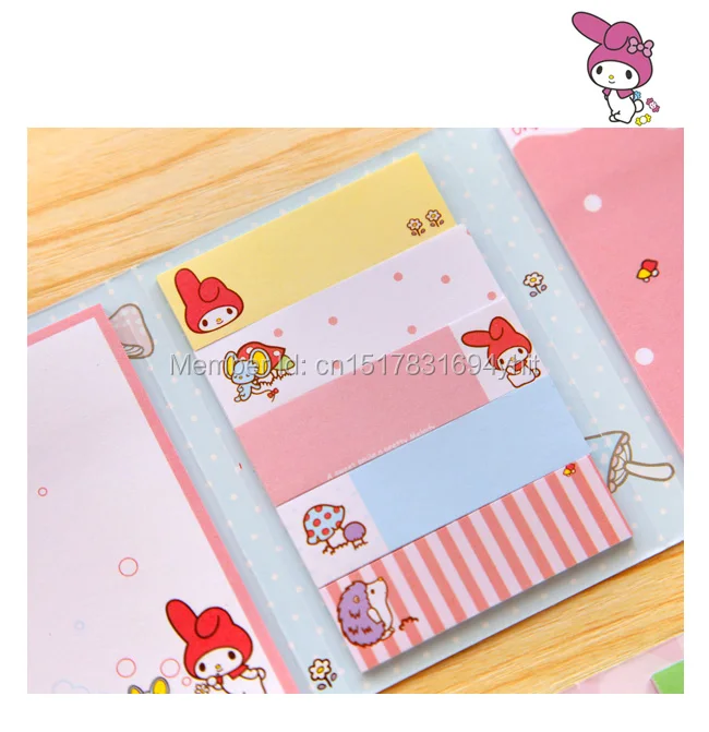 Симпатичный Totoro Melody 6 складной блокнот для записей стикеры подарок девочек|stationery