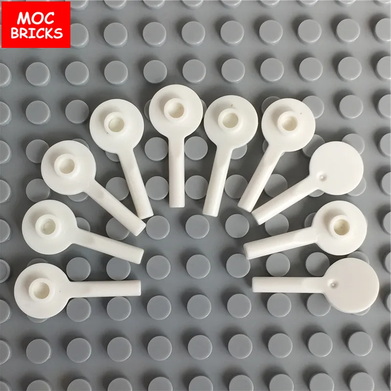 10 шт./лот MOC кирпичи новый белый сигнал весло подходит для модели 3900 экшн-фигурки