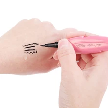 Лидер продаж! Натуральный черная Водостойкая Подводка для глаз гель в форме пера кисточки инструменты длительный пигментный гель подводка для глаз крем косметика средства ухода для век