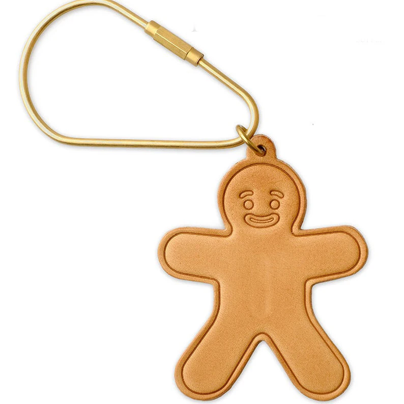 

Ginger Bread Man Key Chain Leather Cutting Die Steel Rule Metal Die Cutter Leather Die Cut Mold Leather Punch Crafts Kraft Tool
