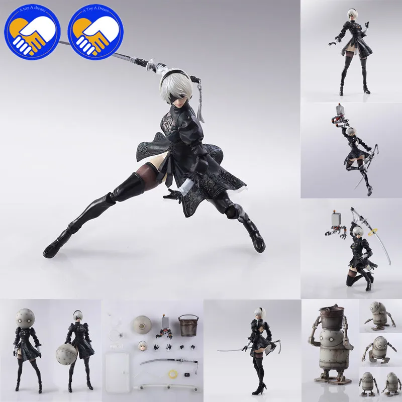Экшн фигурки NieR Automata 10 15 см номер 2 Тип B 2B ПВХ коллекция игрушек кукла аниме