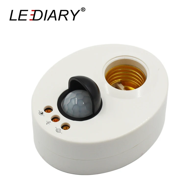 Держатель лампы LEDIARY E27 110 250 В с инфракрасным датчиком 10 м|lamp holder|e27 lamp holderlamp holder e27 |