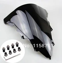 Novo preto motocicleta pára-brisa para yamaha yzf1000 r1 2009-2014