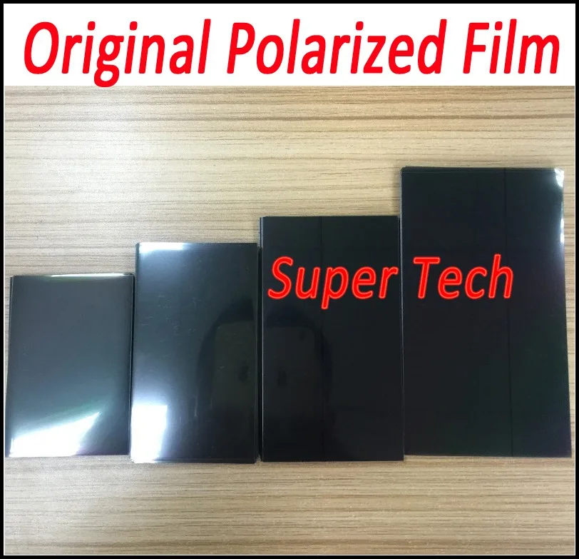 

Original LCD Polarizer Film Polarization for iPhone 5 6 7 7 Plus 5.5 inch LCD Screen Filter Polaroid Polarized Light Film sheet