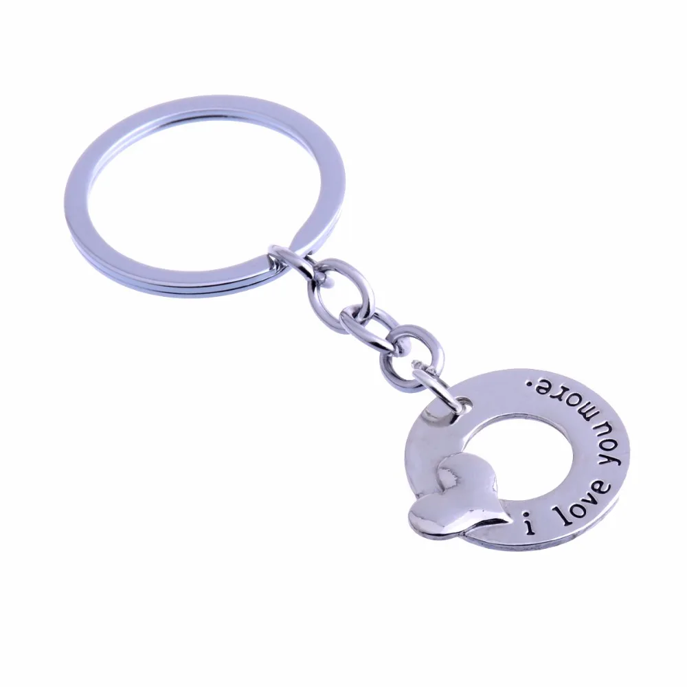 Брелок с подвеской в виде сердца Я тебя люблю|friends keychain|keychain jewelrycouple gift |