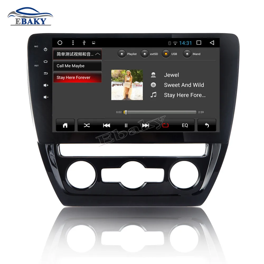 Discount NaviTopia 10.1inch 1GB/2GB RAM Quad Core/Octa Core Android 7.1/8.1 Car DVD Radio for VW Sagitar 2012 2013 2014 2015 GPS/wifi/map 16