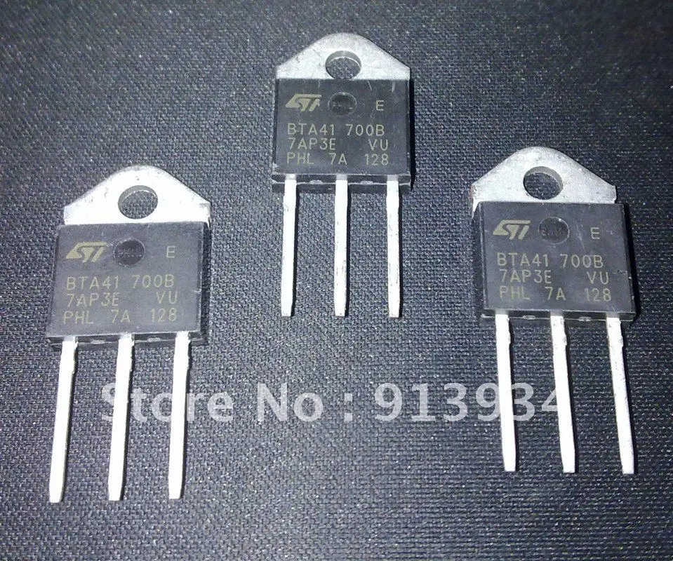 

BTA41-700B BTA41-700 BTA41 STANDARD TRIACS ST TO3P
