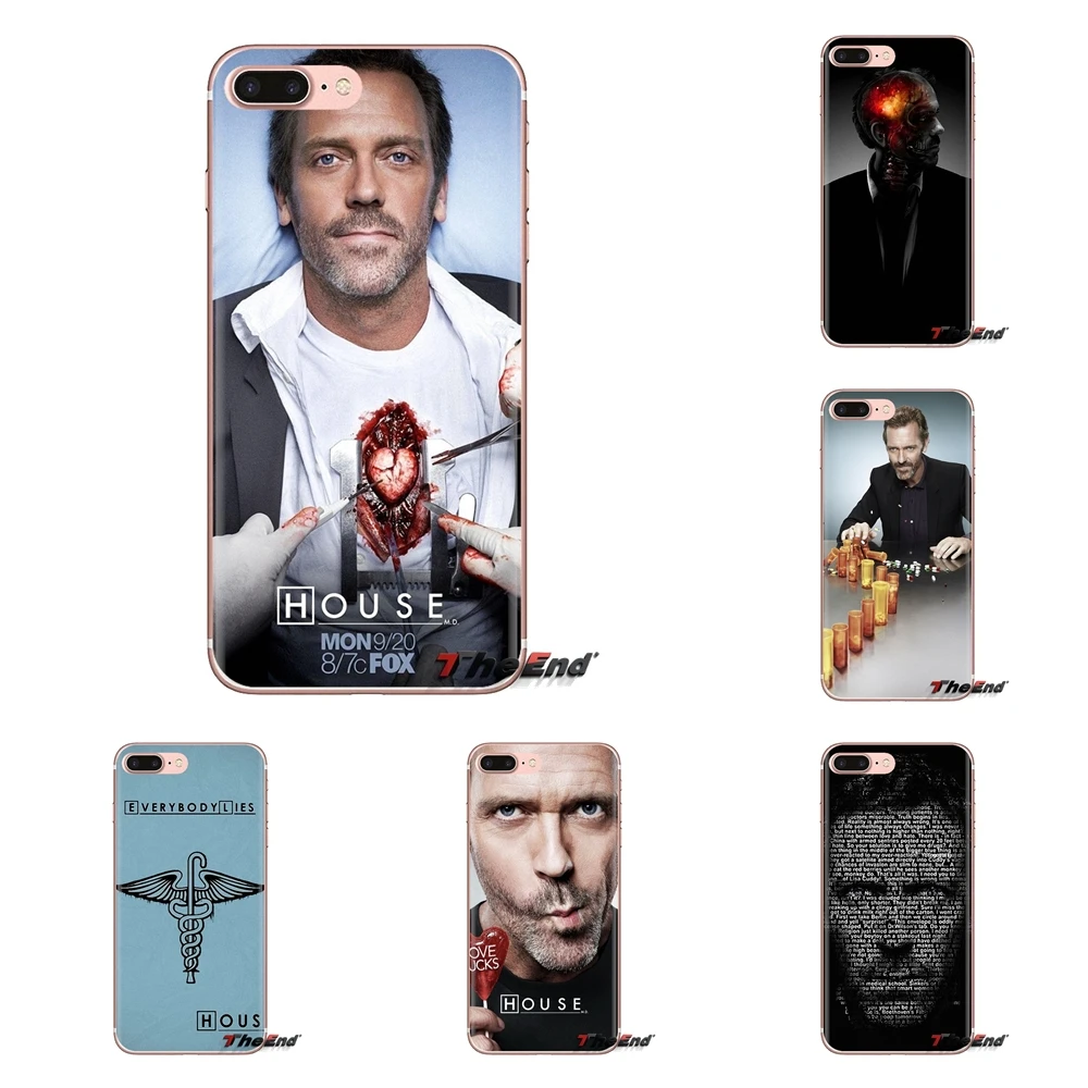Прозрачный мягкий чехол для Samsung Galaxy A3 A5 A7 A9 A8 Star A6 Plus 2018 2015 2016 2017 Dr Gregory House hugh laurie brain