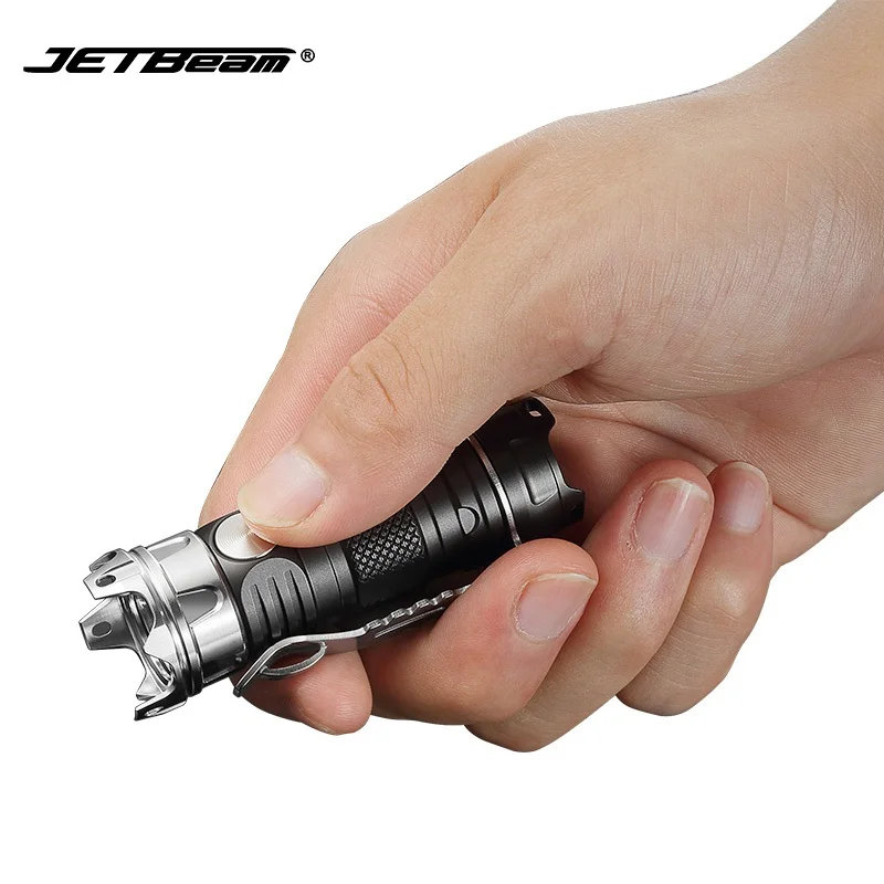 Оригинальный мини светодиодный фонарик JETBEAM II PRO CREE XP L HI LED 510 люмен портативный с