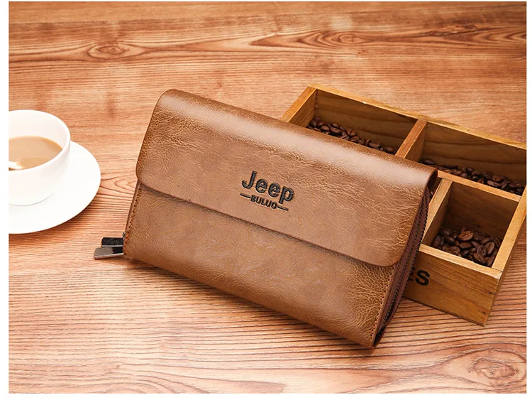 

Men wallet coin pocket long zipper Genuine leather for men clutch business Male Wallet Double zipper Vintage Large Wallet Purse
