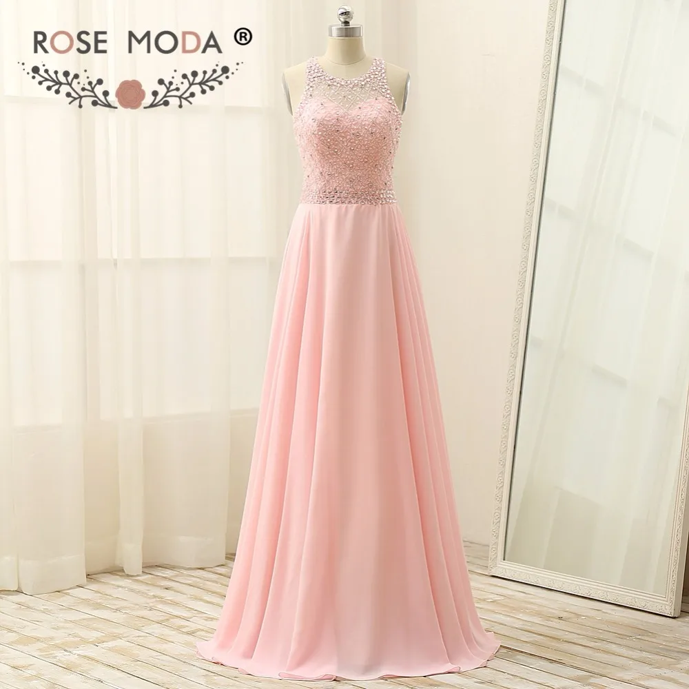 pink prom dress