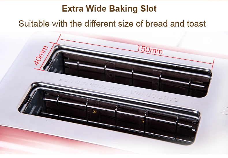 Нержавеющая сталь хлебопечка электрический тостер торт тост сэндвич печь гриль 2 ломтика автоматическая машина для выпечки завтрака ЕС