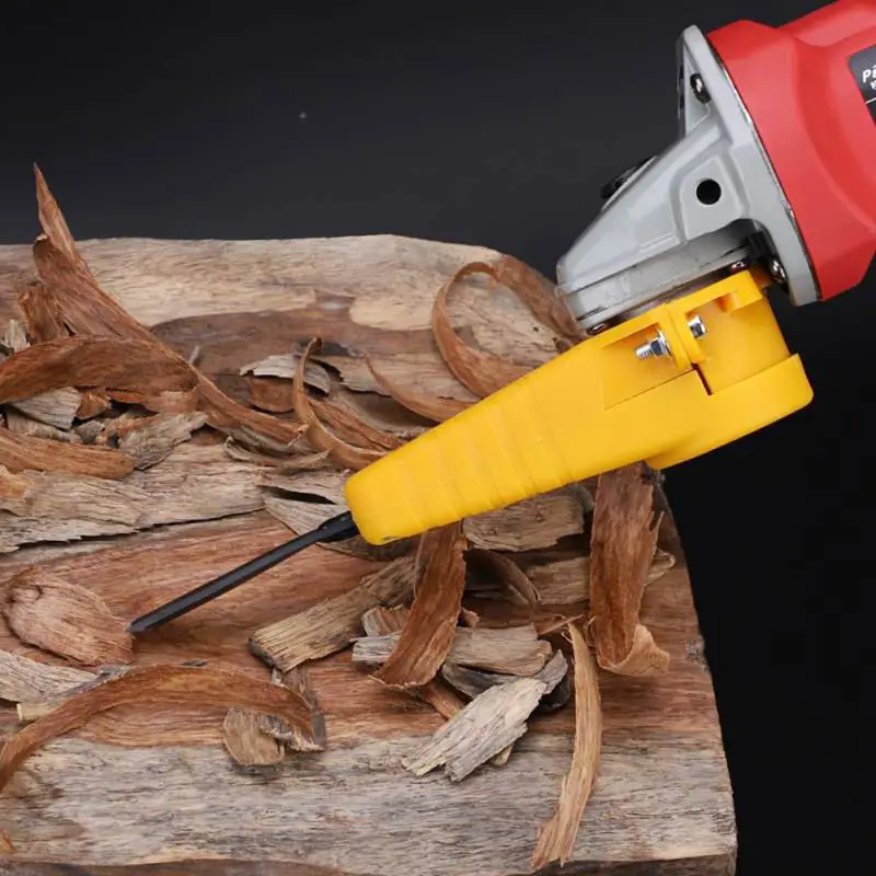 Electric Power Wood Carving Chisel Set Hand Tool Changed Angle Engraving Grinder Into Power Chisel Woodworking Tool  For M10 M1