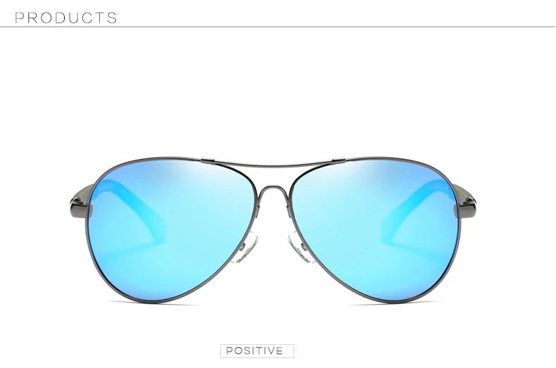 aviator sunglasses men quality brand designer mirro glasses male (9)