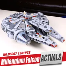 LEPIN 05007 Sale Price Star Wars Millennium Falcon Figure Toys building blocks compatible with gift 10467