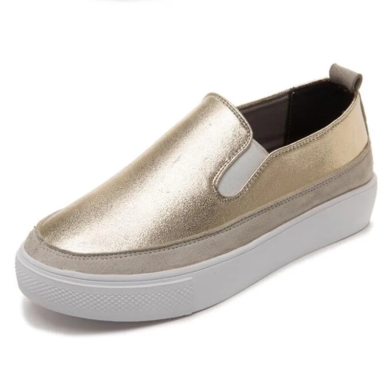 

Autumn Women Loafers Soft Bottom Platform Shoes Slipony Women Shoes Casual Travel Walking Light Soft Flats deportivas mujer