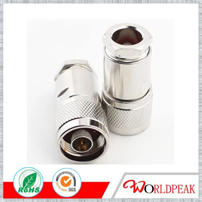 

Бесплатная доставка 5 шт N штекер RF разъем зажим LMR400 кабель прямой