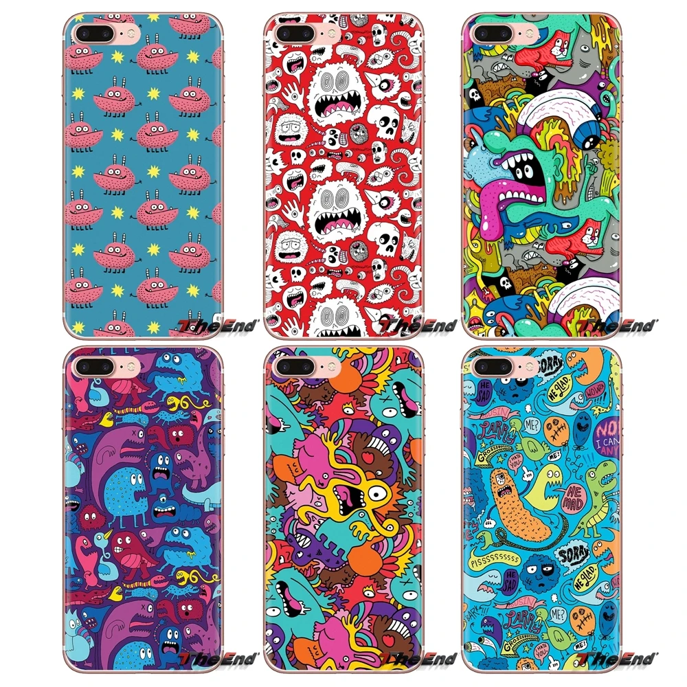 

Soft Shell Covers For Oneplus 3T 5T 6T Nokia 2 3 5 6 8 9 230 3310 2.1 3.1 5.1 7 Plus 2017 2018 Punk Style Kids Children Monsters