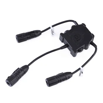 

Z-tactical R.3 U series dual PTT Headset Accessories Airsoft Connector Z131