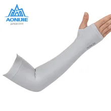 Aonijie 1 пара нарукавники для спорта на открытом воздухе, пешего туризма, езды на велосипеде, рукава Защита от солнца УФ, велосипед, велосипедный лед, дышащий E4039