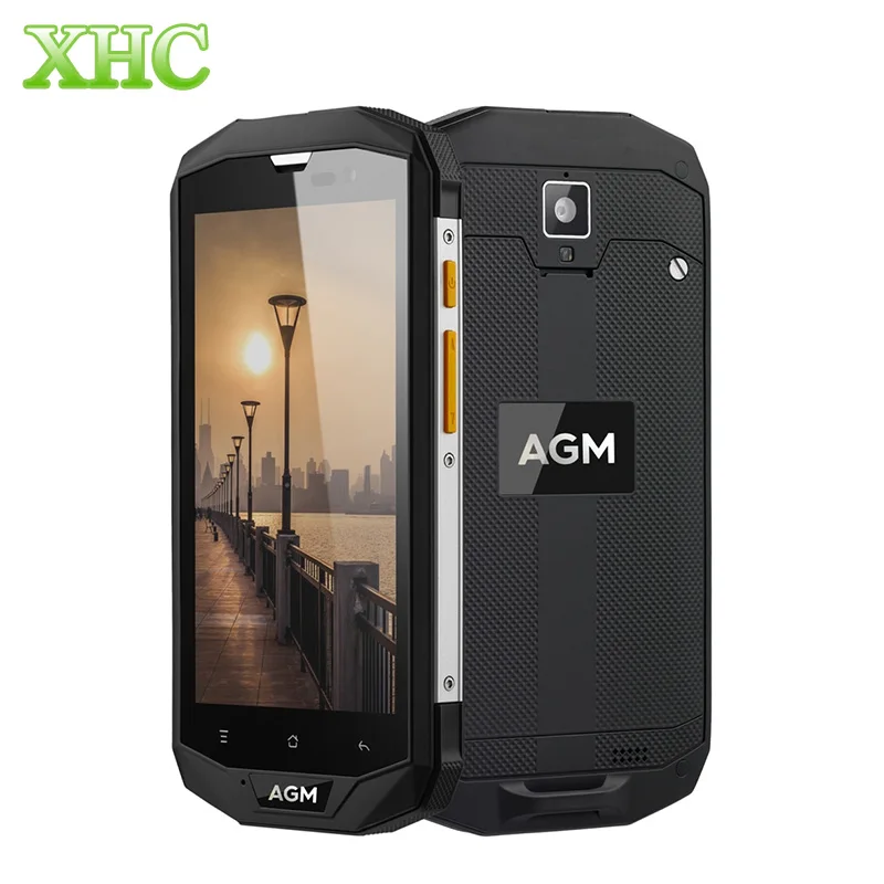 Смартфоны AGM A8 3 Гб ОЗУ 32 ПЗУ 5 0 дюйма четыре ядра 4050 мАч IP68 водонепроницаемый Android 7