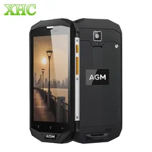 AGM A8 IP68 Waterproof Smartphones 5.0inch 3GB RAM 32GB ROM Quad Core 4050mAh Android 7.0 4G LTE NFC OTG GPS Dual SIM Cellphones