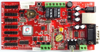 

QYLED N1T Two-Dimensional Code Network Port Serial Port 485LED Voice Integrated Control Card for Parking Roads