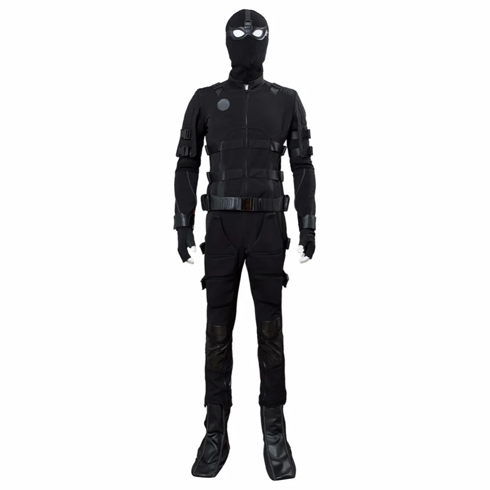 Spider-Man Noir Cosplay Avengers Endgame Costume Spiderman 2 Far From Home Peter Parker Cosplay Stealth Suit Adult Halloween Spider-Man Noir Cosplay Avengers Endgame Costume Spiderman 2 Far From Home Peter Parker Cosplay Stealth Suit Adult Halloween