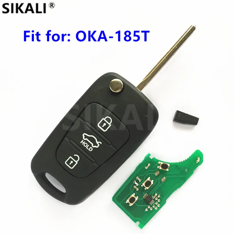 

Remote Key for Hyundai Model Number OKA-185T Car Auto Vehicle Control Alarm 433MHz Transmitter ASSY 433-EU-TP