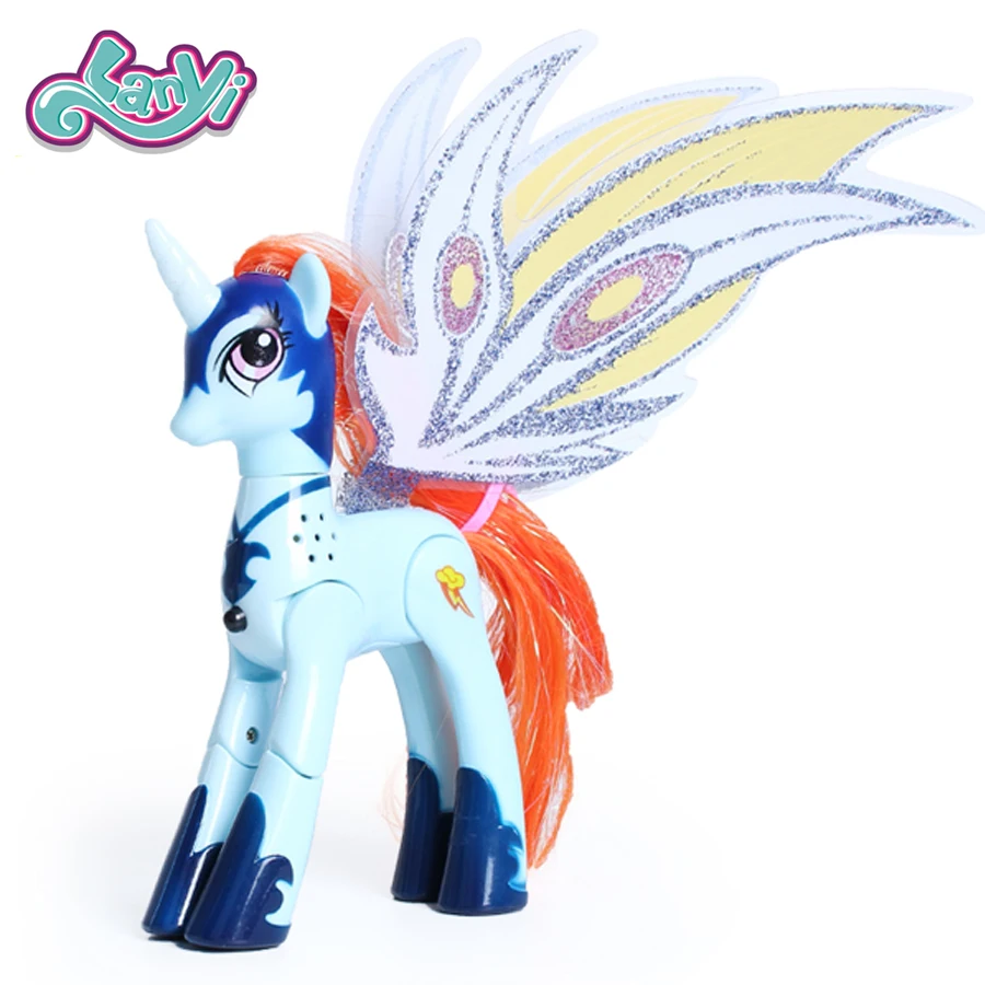 Волшебные радужные пони Lanyitoys игрушки Мои маленькие экшн фигурки из аниме для