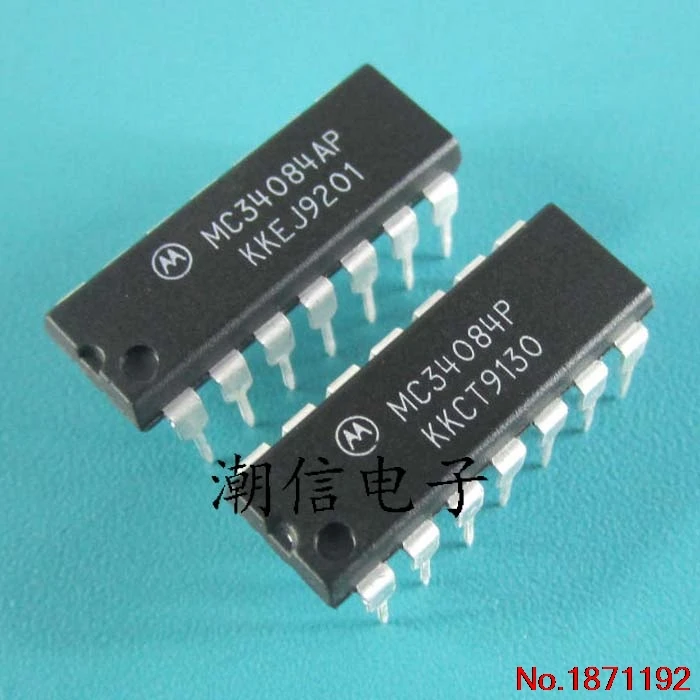 10PCS MC34084P MC34084AP DIP-14 new original | Электронные компоненты и принадлежности