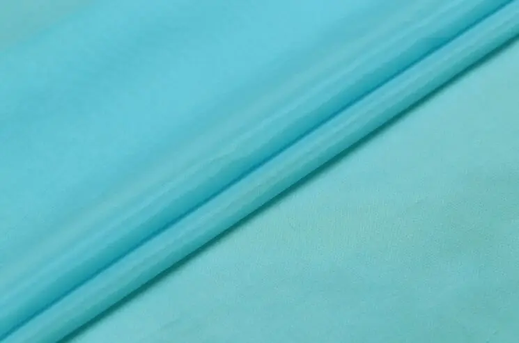 silk cotton lake blue