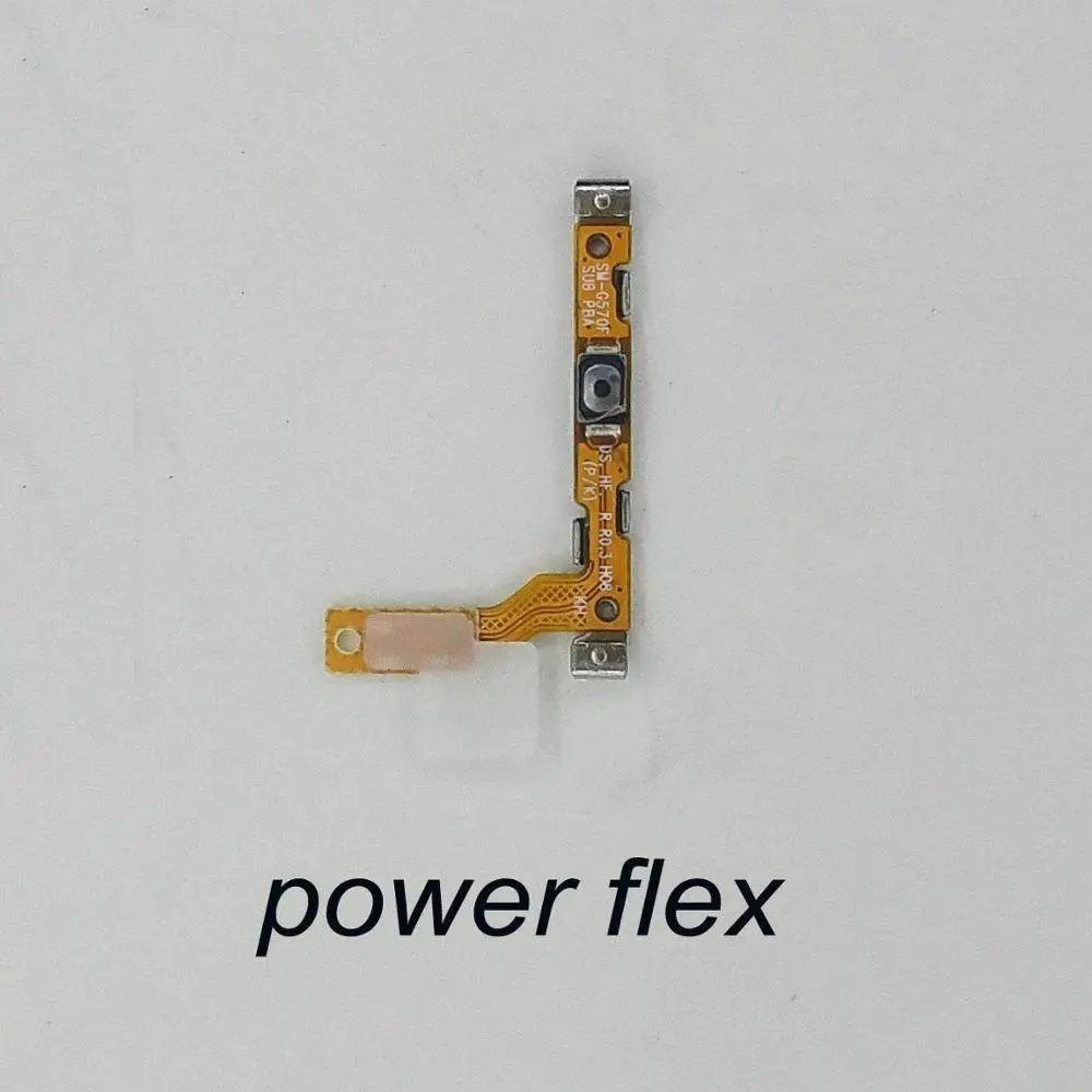 Для samsung Galaxy J5 Pro J530 J530F J530G J530FD корпус для телефона гибкий кабель с кнопкой громкости и боковой клавишей - Цвет: power flex