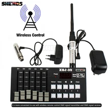 Сценическое оборудование для управления беспроводной зарядкой DMX Console30 хорошо подходит для светодиодный, плоский пар/движущаяся головка/точечное Освещение DJ диско-бар управление Лер