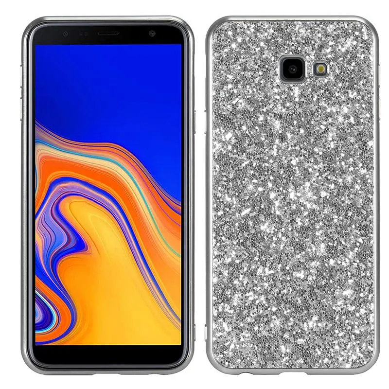 Phone Case For Samsung J4 Plus 2018 Case Luxury Glitter