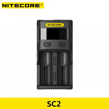 

NITECORE SC2 SC4 Battery Charger For Li-ion IMR LiFePO4 Ni-MH NI-CD 18650 17650 17670 16340 14500 Batteries battery