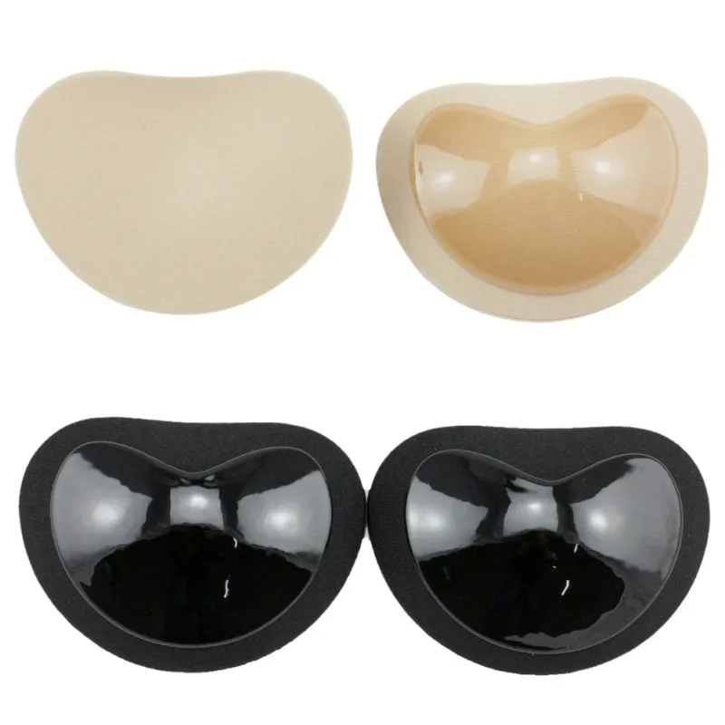 

Invisible Heart Padding Magic Bra Insert Pads Silicone Push Up Bra Adhesive Breast Enhancer Women 1Pair Bra Swimsuit