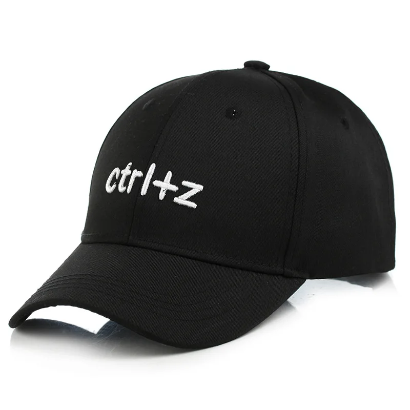 Ctrl + z вышивка бейсбол кепки хлопок acadjustable snapback hat для женщин Повседневное S мужчин Спорт на открытом воздухе шапки модная кепка